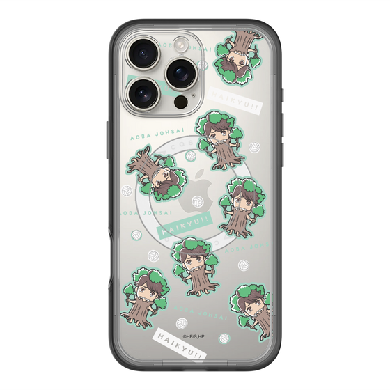 スリムプロテクションプレミアムケース with MagSafe［ ハイキュー!! - マスコットキャラ - 青葉城西高校 ］