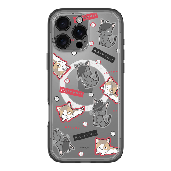 スリムプロテクションプレミアムケース with MagSafe［ ハイキュー!! - マスコットキャラ - 音駒高校 ］