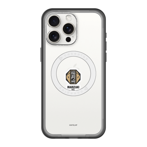 スリムプロテクションプレミアムケース with MagSafe［ ハイキュー!! - スクールバッジ - 稲荷崎高校 ］