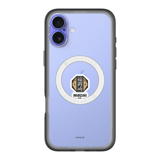 スリムプロテクションプレミアムケース with MagSafe［ ハイキュー!! - スクールバッジ - 稲荷崎高校 ］