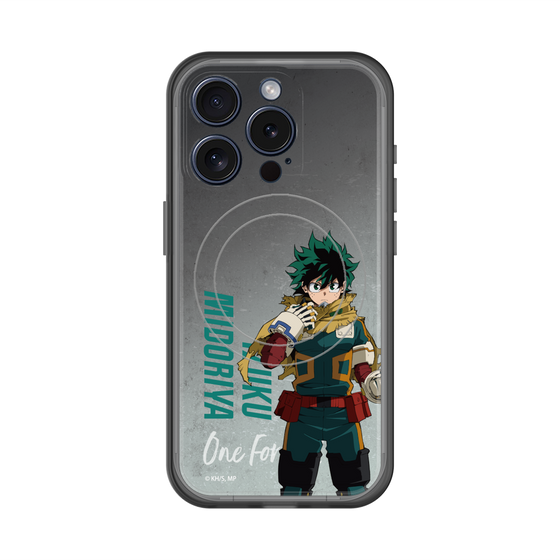 スリムプロテクションプレミアムケース with MagSafe［ 僕のヒーローアカデミア - 立ち絵 - 緑谷 出久 ］