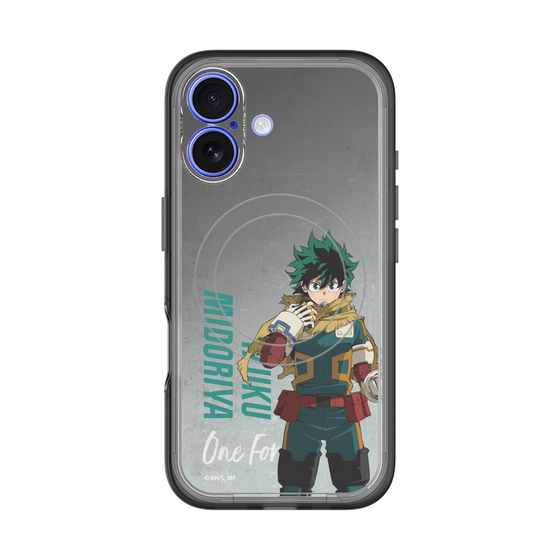 スリムプロテクションプレミアムケース with MagSafe［ 僕のヒーローアカデミア - 立ち絵 - 緑谷 出久 ］