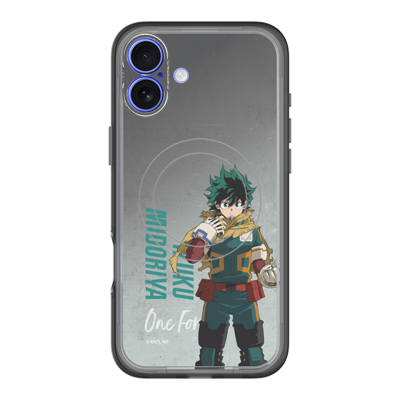 スリムプロテクションプレミアムケース with MagSafe［ 僕のヒーローアカデミア - 立ち絵 - 緑谷 出久 ］