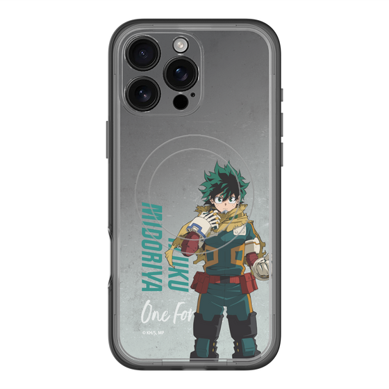 スリムプロテクションプレミアムケース with MagSafe［ 僕のヒーローアカデミア - 立ち絵 - 緑谷 出久 ］
