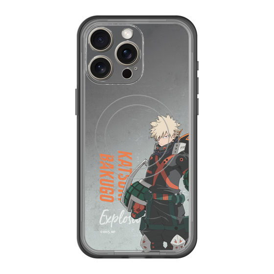 スリムプロテクションプレミアムケース with MagSafe［ 僕のヒーローアカデミア - 立ち絵 - 爆豪 勝己 ］