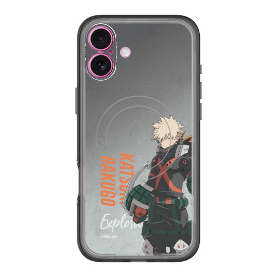 スリムプロテクションプレミアムケース with MagSafe［ 僕のヒーローアカデミア - 立ち絵 - 爆豪 勝己 ］