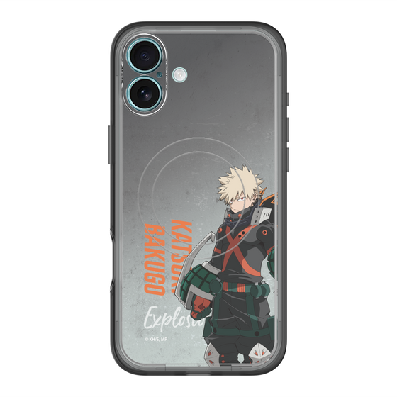 スリムプロテクションプレミアムケース with MagSafe［ 僕のヒーローアカデミア - 立ち絵 - 爆豪 勝己 ］