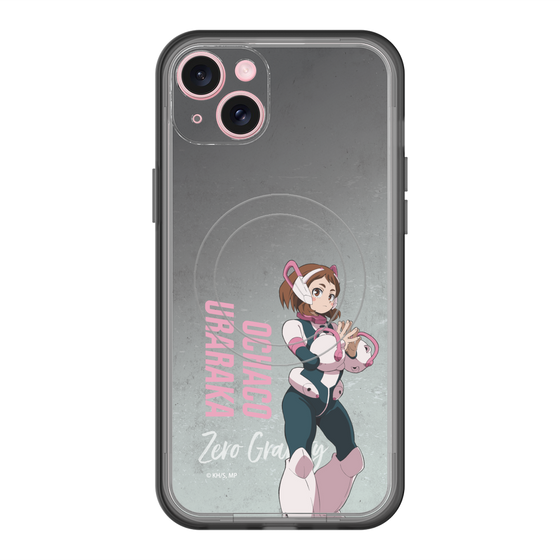 スリムプロテクションプレミアムケース with MagSafe［ 僕のヒーローアカデミア - 立ち絵 - 麗日 お茶子 ］