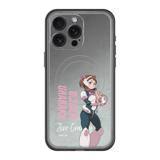 スリムプロテクションプレミアムケース with MagSafe［ 僕のヒーローアカデミア - 立ち絵 - 麗日 お茶子 ］