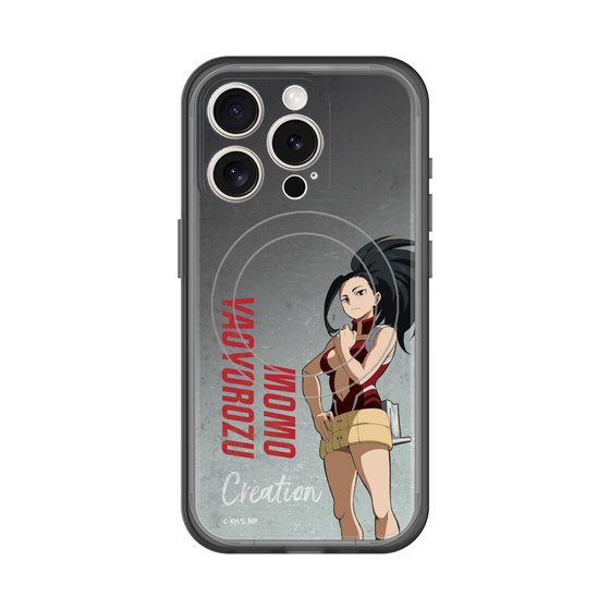 スリムプロテクションプレミアムケース with MagSafe［ 僕のヒーローアカデミア - 立ち絵 - 八百万 百 ］