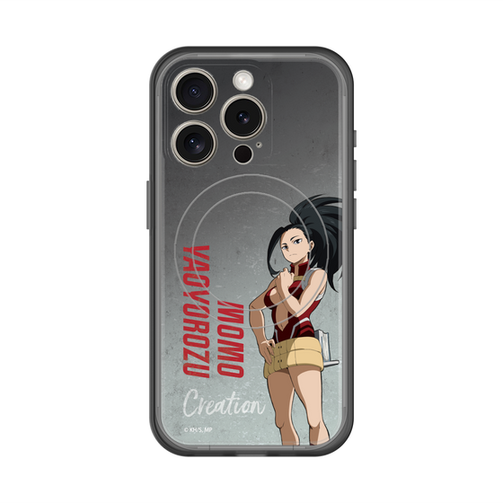 スリムプロテクションプレミアムケース with MagSafe［ 僕のヒーローアカデミア - 立ち絵 - 八百万 百 ］