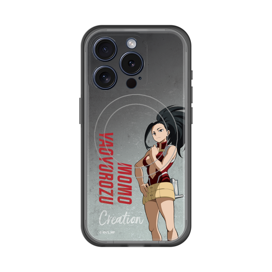 スリムプロテクションプレミアムケース with MagSafe［ 僕のヒーローアカデミア - 立ち絵 - 八百万 百 ］