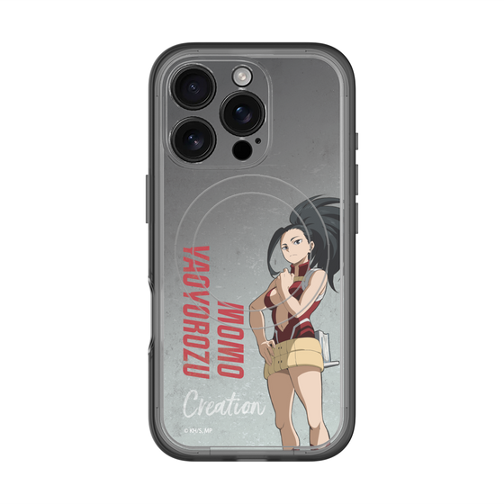 スリムプロテクションプレミアムケース with MagSafe［ 僕のヒーローアカデミア - 立ち絵 - 八百万 百 ］