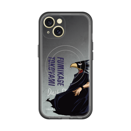 スリムプロテクションプレミアムケース with MagSafe［ 僕のヒーローアカデミア - 立ち絵 - 常闇 踏陰 ］