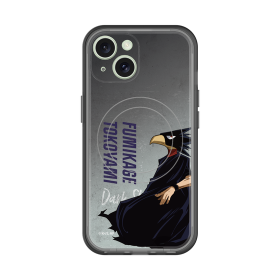 スリムプロテクションプレミアムケース with MagSafe［ 僕のヒーローアカデミア - 立ち絵 - 常闇 踏陰 ］