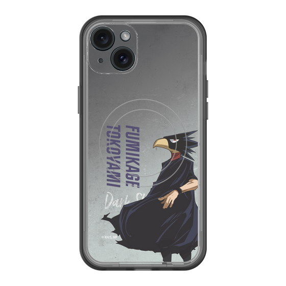 スリムプロテクションプレミアムケース with MagSafe［ 僕のヒーローアカデミア - 立ち絵 - 常闇 踏陰 ］