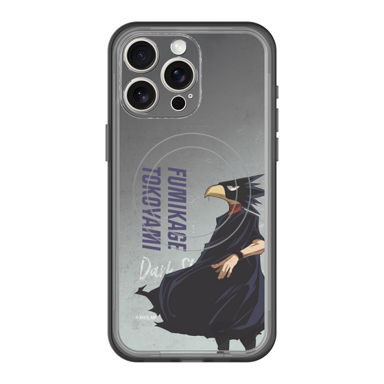 スリムプロテクションプレミアムケース with MagSafe［ 僕のヒーローアカデミア - 立ち絵 - 常闇 踏陰 ］