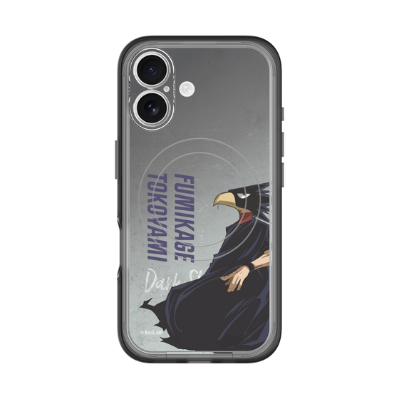 スリムプロテクションプレミアムケース with MagSafe［ 僕のヒーローアカデミア - 立ち絵 - 常闇 踏陰 ］