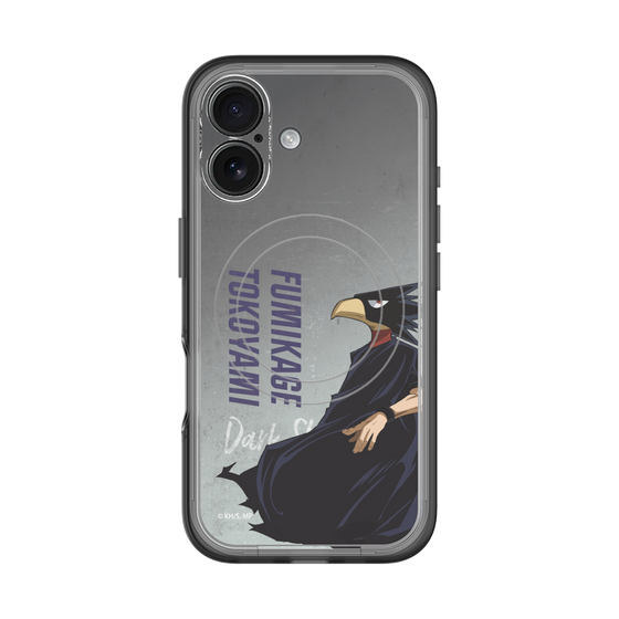 スリムプロテクションプレミアムケース with MagSafe［ 僕のヒーローアカデミア - 立ち絵 - 常闇 踏陰 ］