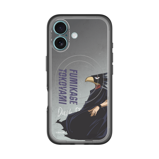 スリムプロテクションプレミアムケース with MagSafe［ 僕のヒーローアカデミア - 立ち絵 - 常闇 踏陰 ］