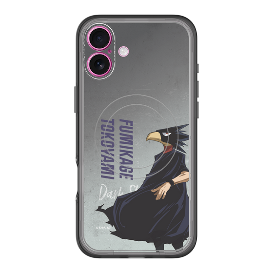 スリムプロテクションプレミアムケース with MagSafe［ 僕のヒーローアカデミア - 立ち絵 - 常闇 踏陰 ］