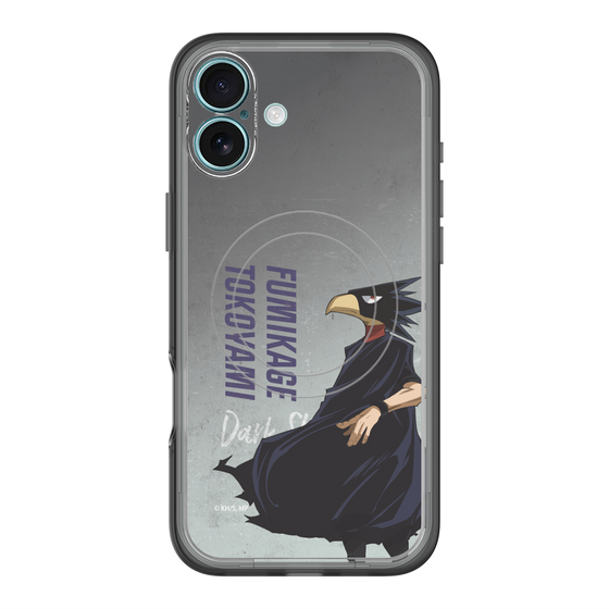 スリムプロテクションプレミアムケース with MagSafe［ 僕のヒーローアカデミア - 立ち絵 - 常闇 踏陰 ］