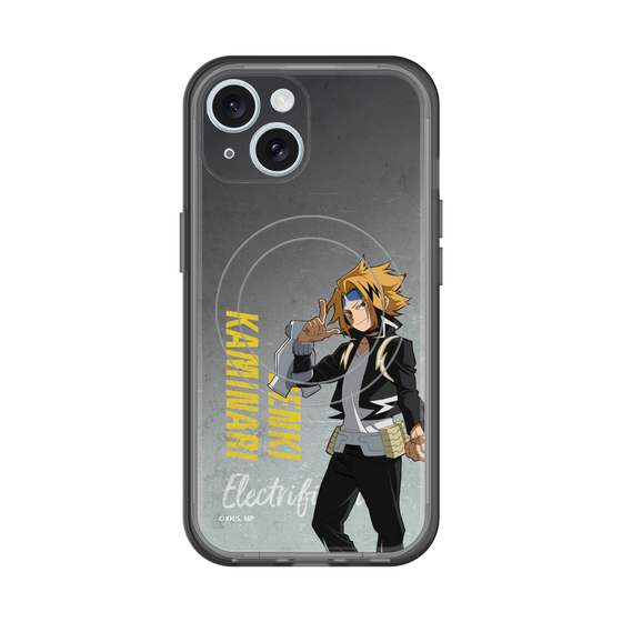 スリムプロテクションプレミアムケース with MagSafe［ 僕のヒーローアカデミア - 立ち絵 - 上鳴 電気 ］