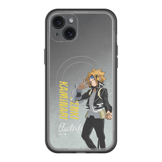 スリムプロテクションプレミアムケース with MagSafe［ 僕のヒーローアカデミア - 立ち絵 - 上鳴 電気 ］