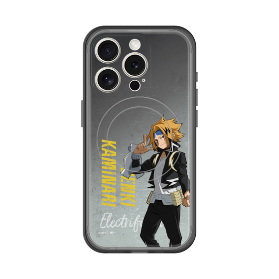 スリムプロテクションプレミアムケース with MagSafe［ 僕のヒーローアカデミア - 立ち絵 - 上鳴 電気 ］