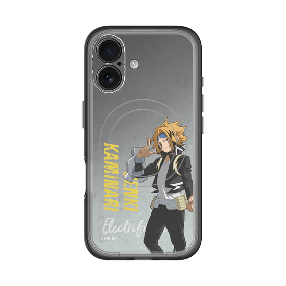 スリムプロテクションプレミアムケース with MagSafe［ 僕のヒーローアカデミア - 立ち絵 - 上鳴 電気 ］