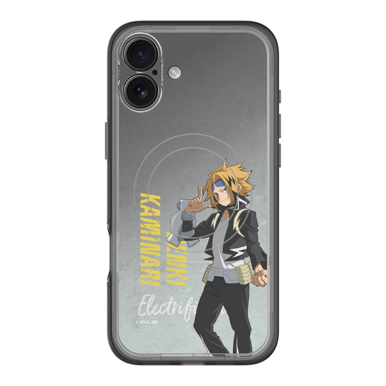 スリムプロテクションプレミアムケース with MagSafe［ 僕のヒーローアカデミア - 立ち絵 - 上鳴 電気 ］