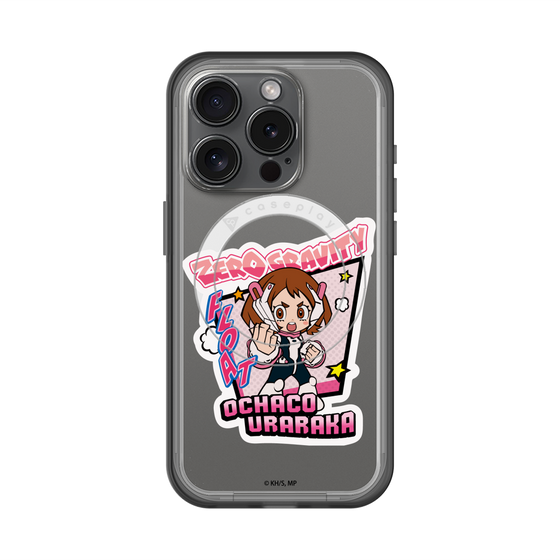 スリムプロテクションプレミアムケース with MagSafe［ 僕のヒーローアカデミア - ミニキャラ - 麗日 お茶子 ］