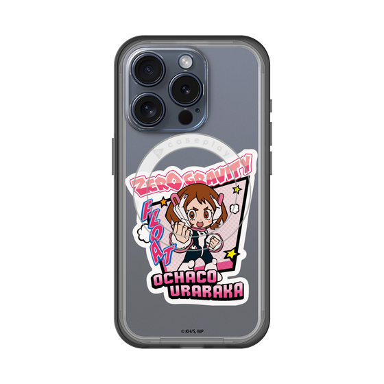 スリムプロテクションプレミアムケース with MagSafe［ 僕のヒーローアカデミア - ミニキャラ - 麗日 お茶子 ］