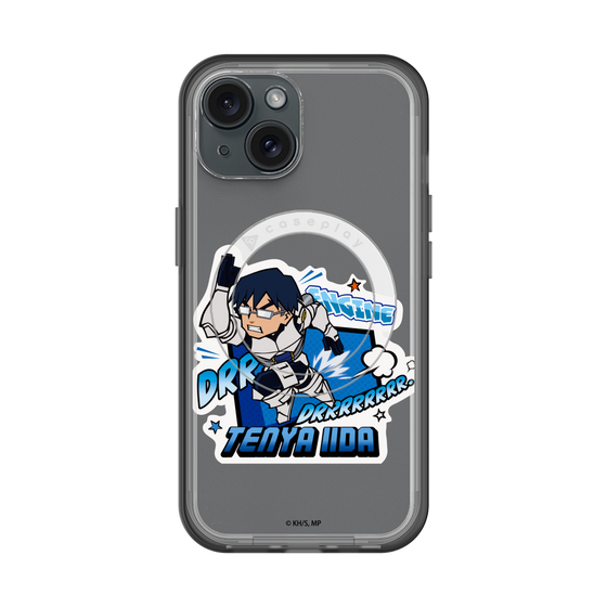 スリムプロテクションプレミアムケース with MagSafe［ 僕のヒーローアカデミア - ミニキャラ - 飯田 天哉 ］