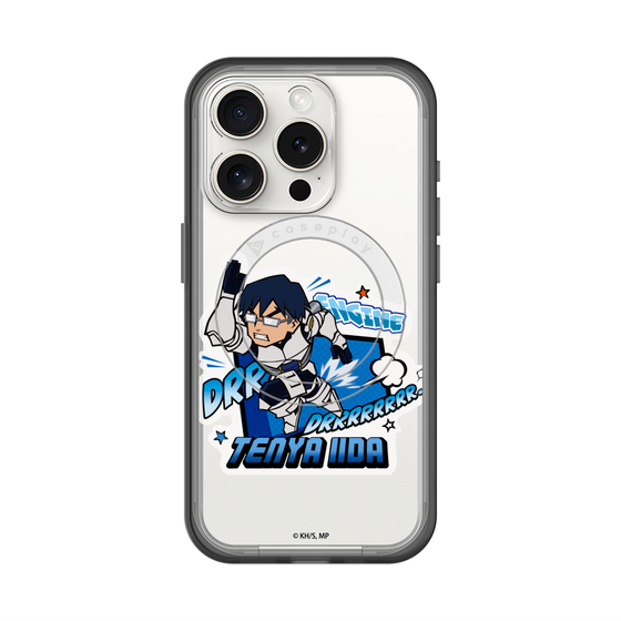 スリムプロテクションプレミアムケース with MagSafe［ 僕のヒーローアカデミア - ミニキャラ - 飯田 天哉 ］
