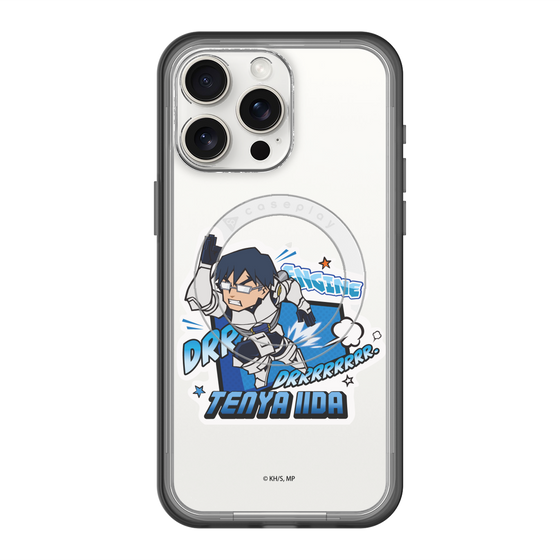 スリムプロテクションプレミアムケース with MagSafe［ 僕のヒーローアカデミア - ミニキャラ - 飯田 天哉 ］