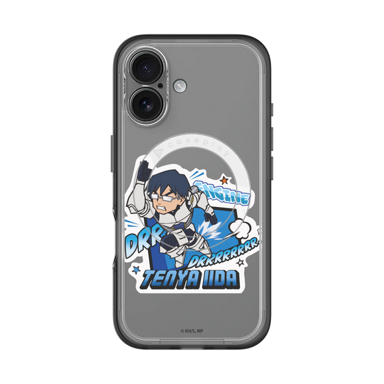 スリムプロテクションプレミアムケース with MagSafe［ 僕のヒーローアカデミア - ミニキャラ - 飯田 天哉 ］