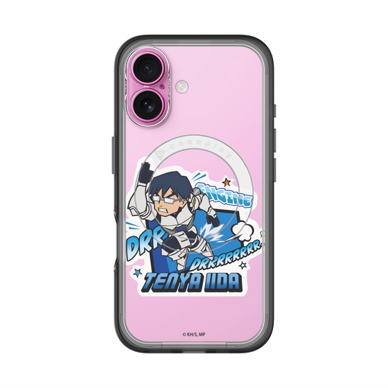 スリムプロテクションプレミアムケース with MagSafe［ 僕のヒーローアカデミア - ミニキャラ - 飯田 天哉 ］