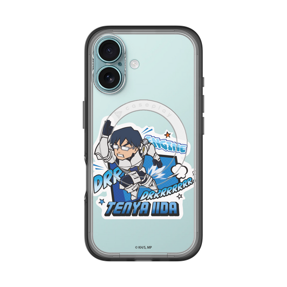 スリムプロテクションプレミアムケース with MagSafe［ 僕のヒーローアカデミア - ミニキャラ - 飯田 天哉 ］