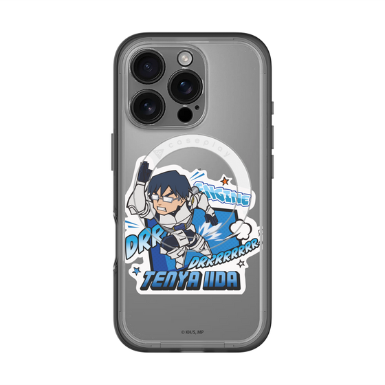 スリムプロテクションプレミアムケース with MagSafe［ 僕のヒーローアカデミア - ミニキャラ - 飯田 天哉 ］