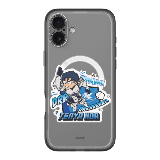 スリムプロテクションプレミアムケース with MagSafe［ 僕のヒーローアカデミア - ミニキャラ - 飯田 天哉 ］