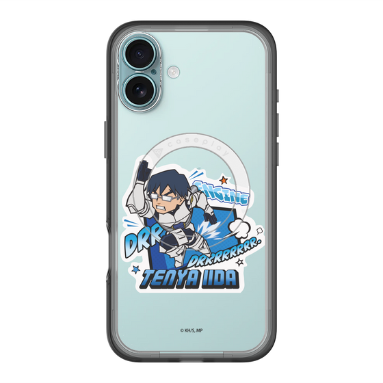 スリムプロテクションプレミアムケース with MagSafe［ 僕のヒーローアカデミア - ミニキャラ - 飯田 天哉 ］