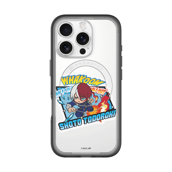 スリムプロテクションプレミアムケース with MagSafe［ 僕のヒーローアカデミア - ミニキャラ - 轟 焦凍 ］