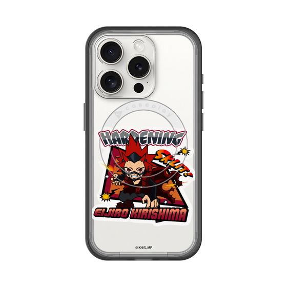 スリムプロテクションプレミアムケース with MagSafe［ 僕のヒーローアカデミア - ミニキャラ - 切島 鋭児郎 ］