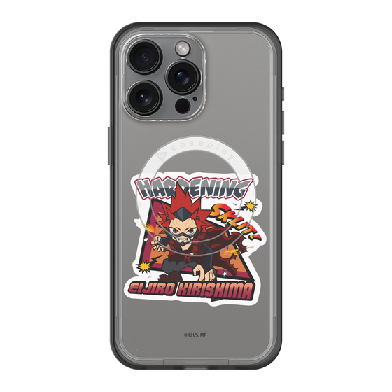 スリムプロテクションプレミアムケース with MagSafe［ 僕のヒーローアカデミア - ミニキャラ - 切島 鋭児郎 ］