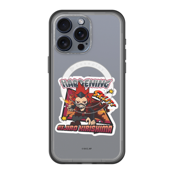 スリムプロテクションプレミアムケース with MagSafe［ 僕のヒーローアカデミア - ミニキャラ - 切島 鋭児郎 ］