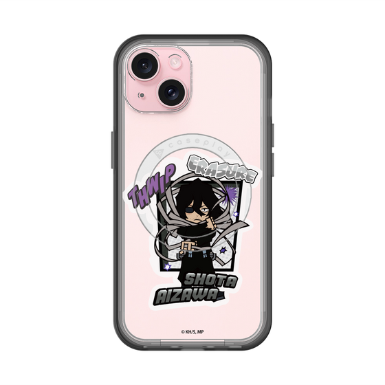 スリムプロテクションプレミアムケース with MagSafe［ 僕のヒーローアカデミア - ミニキャラ - 相澤 消太 ］