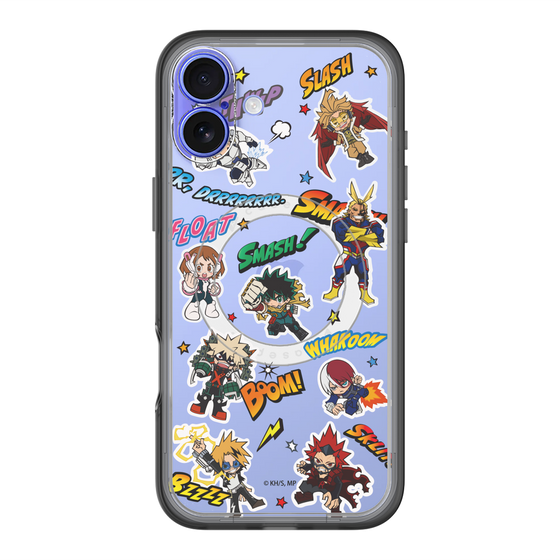 スリムプロテクションプレミアムケース with MagSafe［ 僕のヒーローアカデミア - アメコミ ］