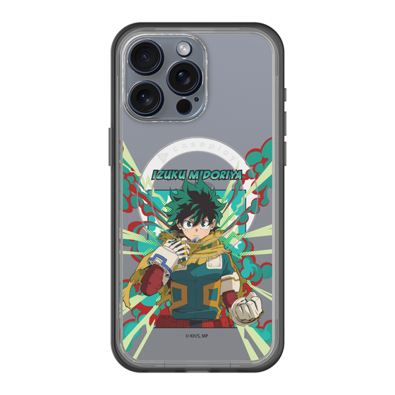 スリムプロテクションプレミアムケース with MagSafe［ 僕のヒーローアカデミア - ポップ - 緑谷 出久 ］