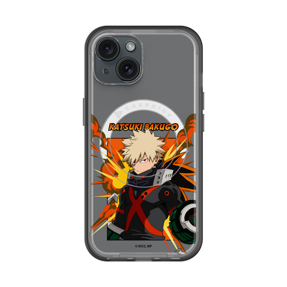 スリムプロテクションプレミアムケース with MagSafe［ 僕のヒーローアカデミア - ポップ - 爆豪 勝己 ］